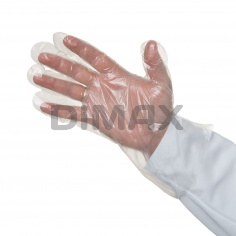 перчатки полиэтилен одноразовые люкс М 50 пар